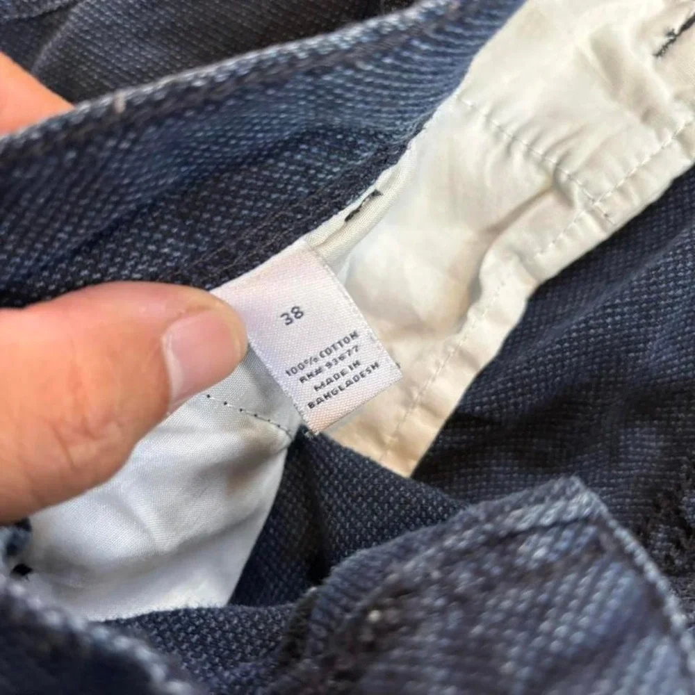 Arizona Jean Co Navy Blue Classic Fit Shorts Mens 38 Summer Preppy‎ Faded